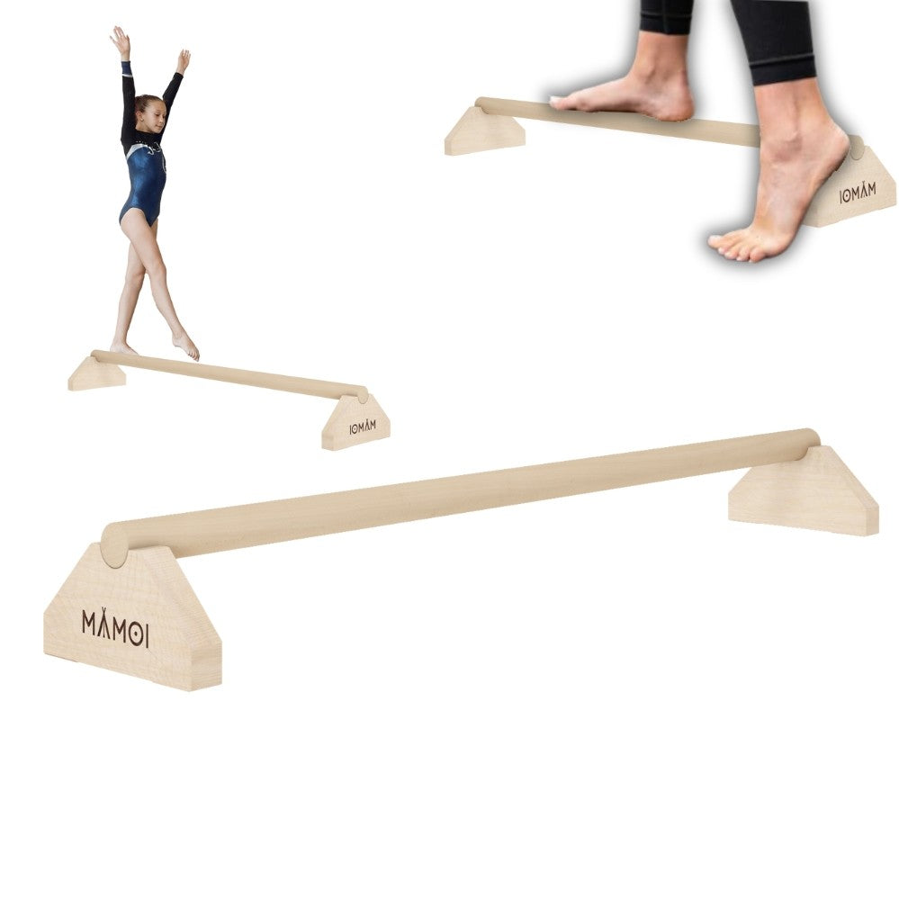 MAMOI 100 cm schwebebalken, balanciersteine, balance beam, balancierbalken, balance steine fu kinder und Erwachsene.-0