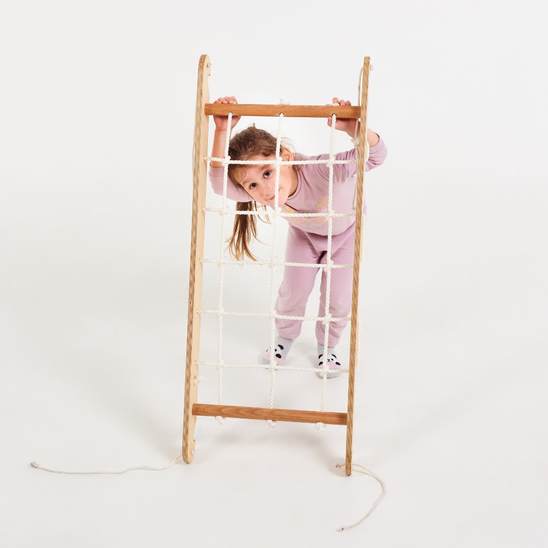 Climbing Net for Triangle Ladder-3