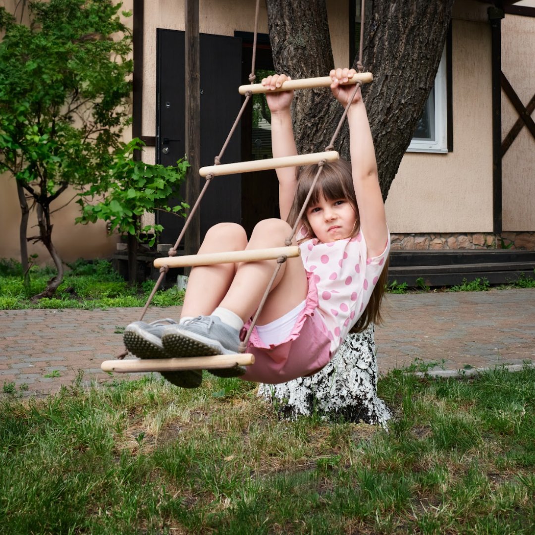 Climbing rope ladder for kids 3-9 y.o.-5