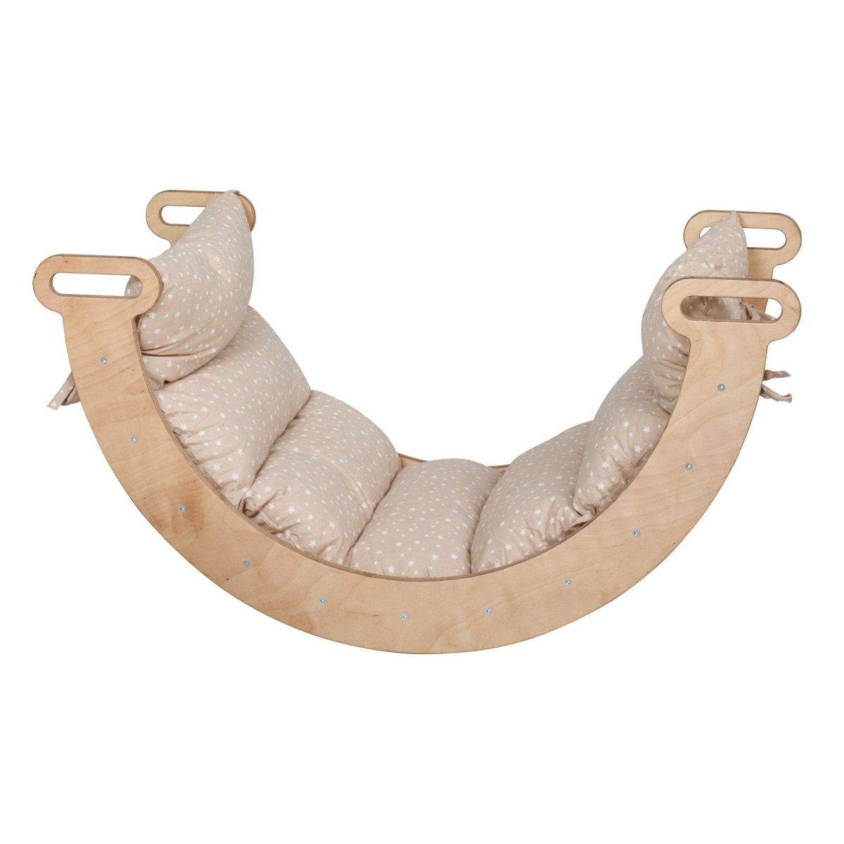 Cushion for Climbing Arch & Rocker Balance – Beige (Cushion Only)-6