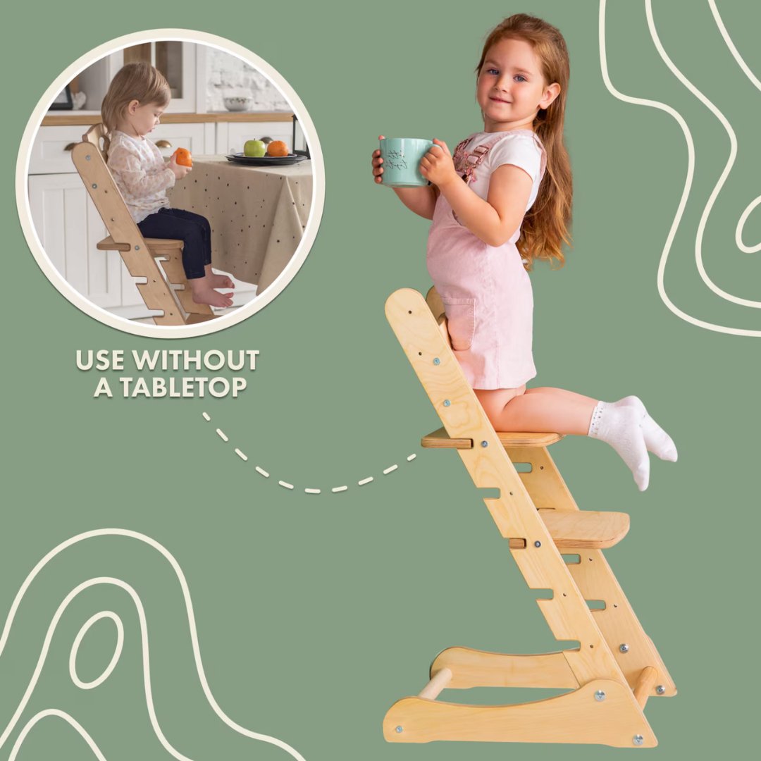 Growing Chair for Babies - Chocolate-5