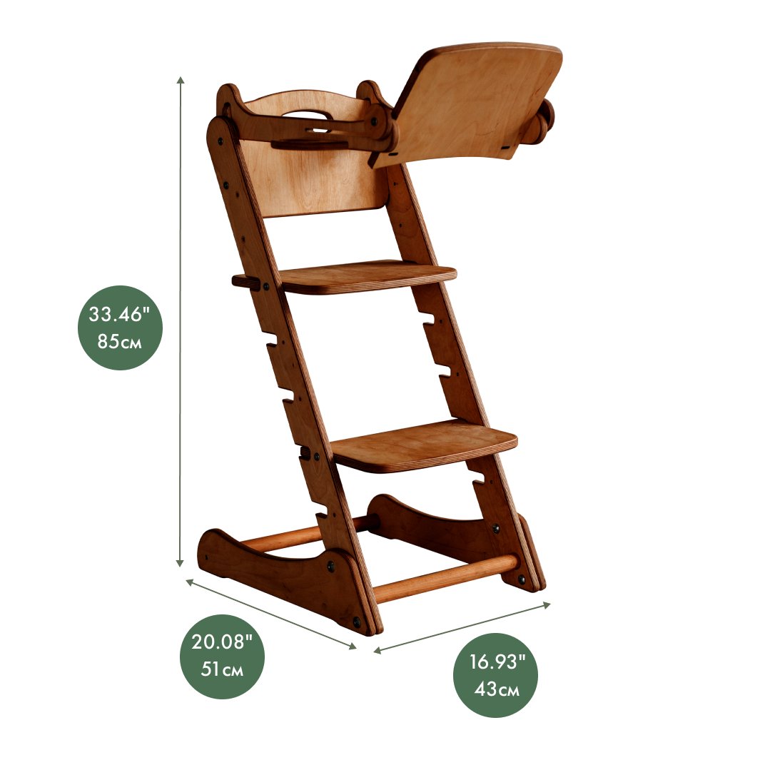 Growing Chair for Babies - Chocolate-1