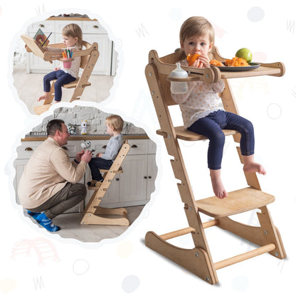 Growing Chair for Babies - Chocolate-12