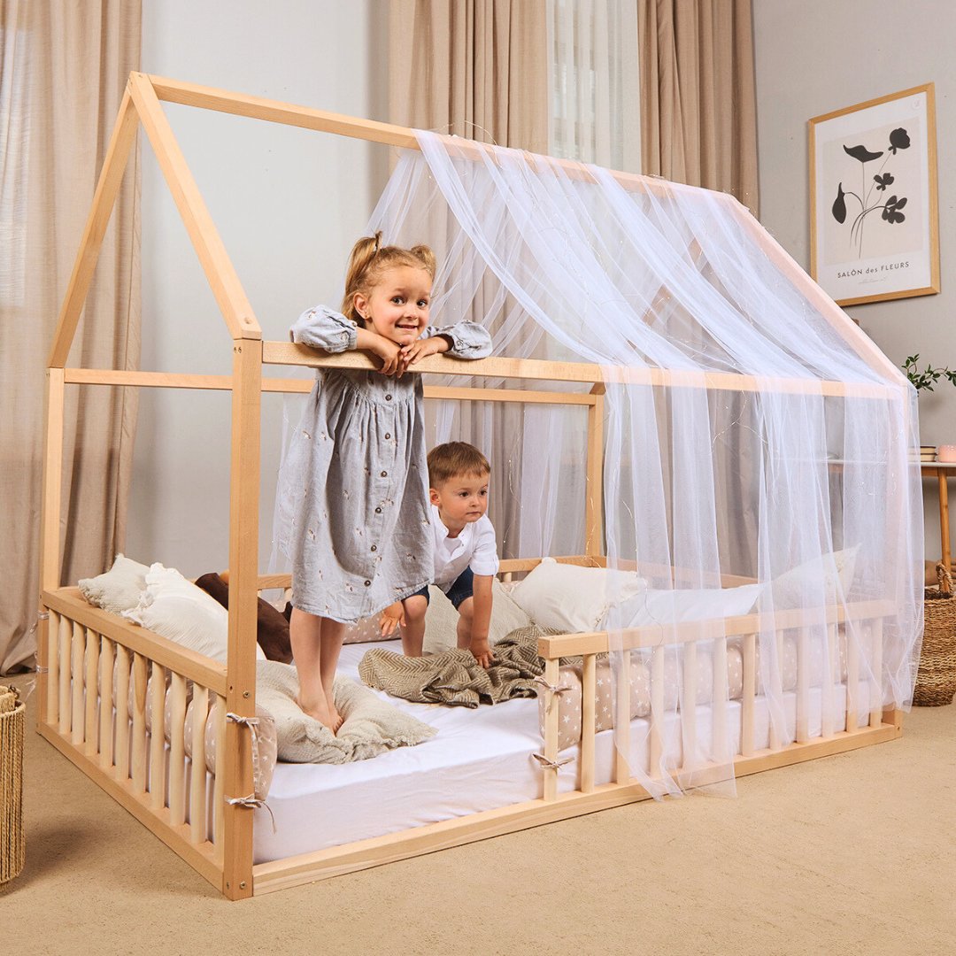 House Bed For Kids and Toddlers from 1 y.o. (US Twin-Size)-0