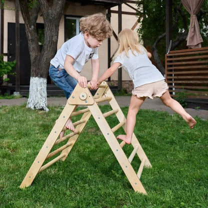 Indoor Montessori Triangle Climbing Ladder for Toddlers 1-7 y.o.-3