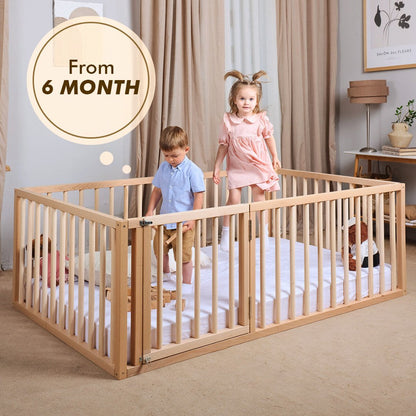 Montessori Bed For Kids and Toddlers from 6 month (US Full Size)-1