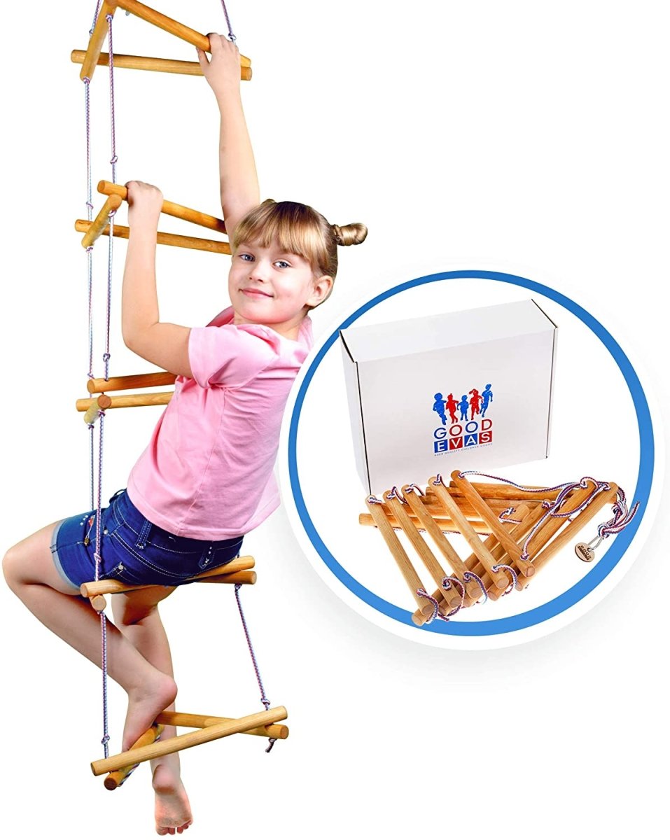 Triangle rope ladder for kids-7