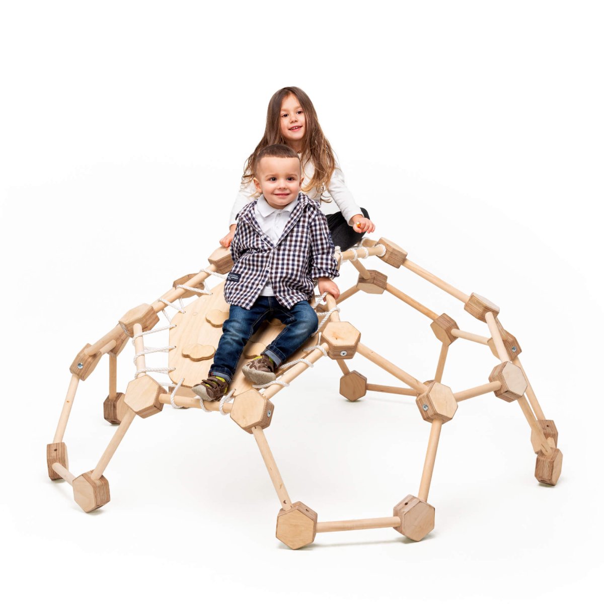 Wooden Climbing Frame Geodome / Climbing Dome for Kids 2-6 y.o.-1